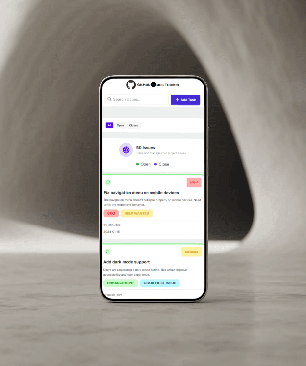 Github Issue Tracker